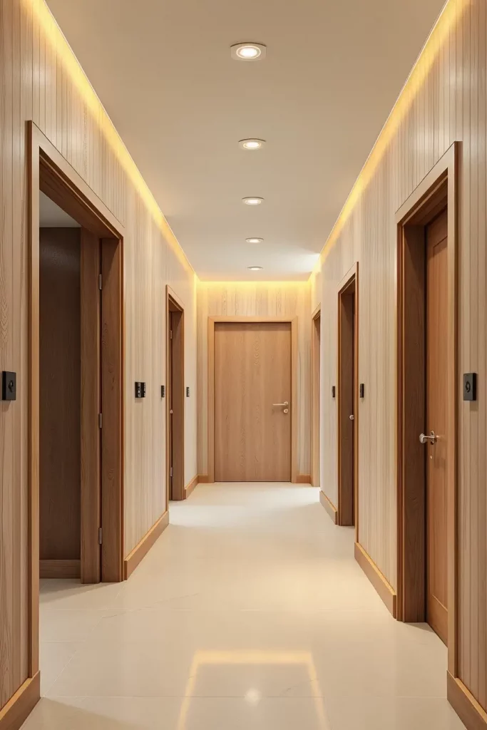 59 Modern Hallway Designs That Transform Transitional Spaces into Stylish Statements