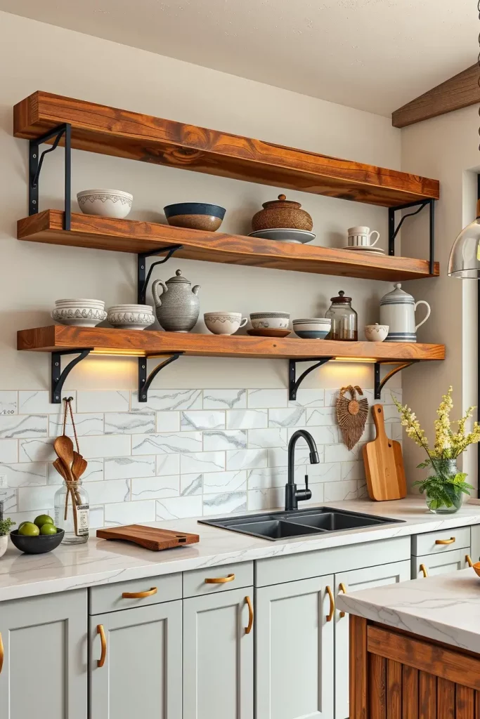62 Modern Rustic Kitchen Ideas That Blend Charm and Functionality