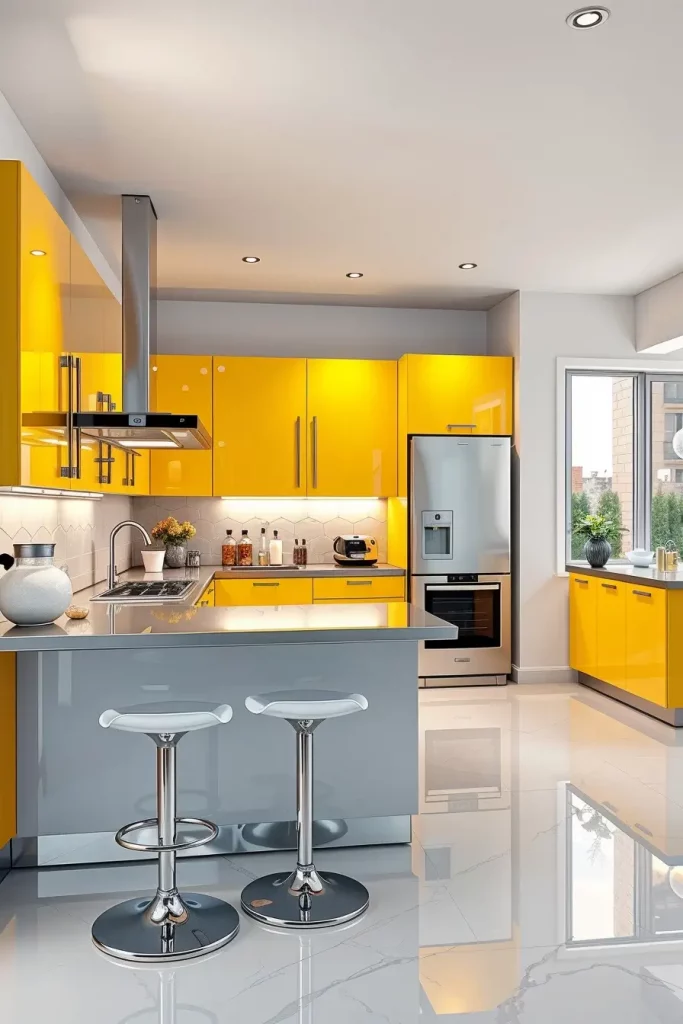 59 Yellow Kitchen Cabinets Ideas to Brighten and Modernize Your Space