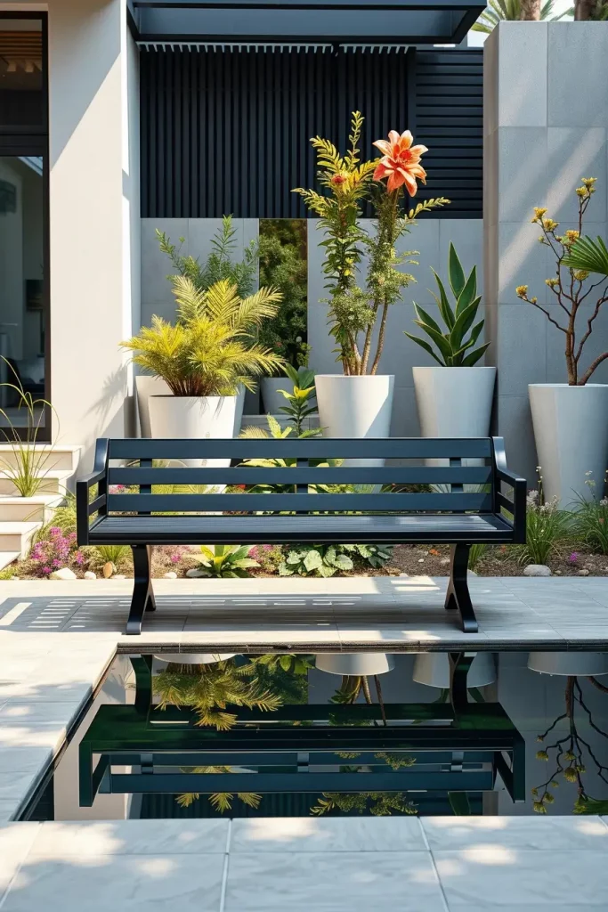 63 Elegant Garden Bench Ideas to Elevate Your Outdoor Space with Style