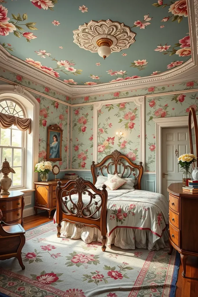 61 Grandmacore Bedroom Ideas to Create a Cozy Vintage-Inspired Retreat