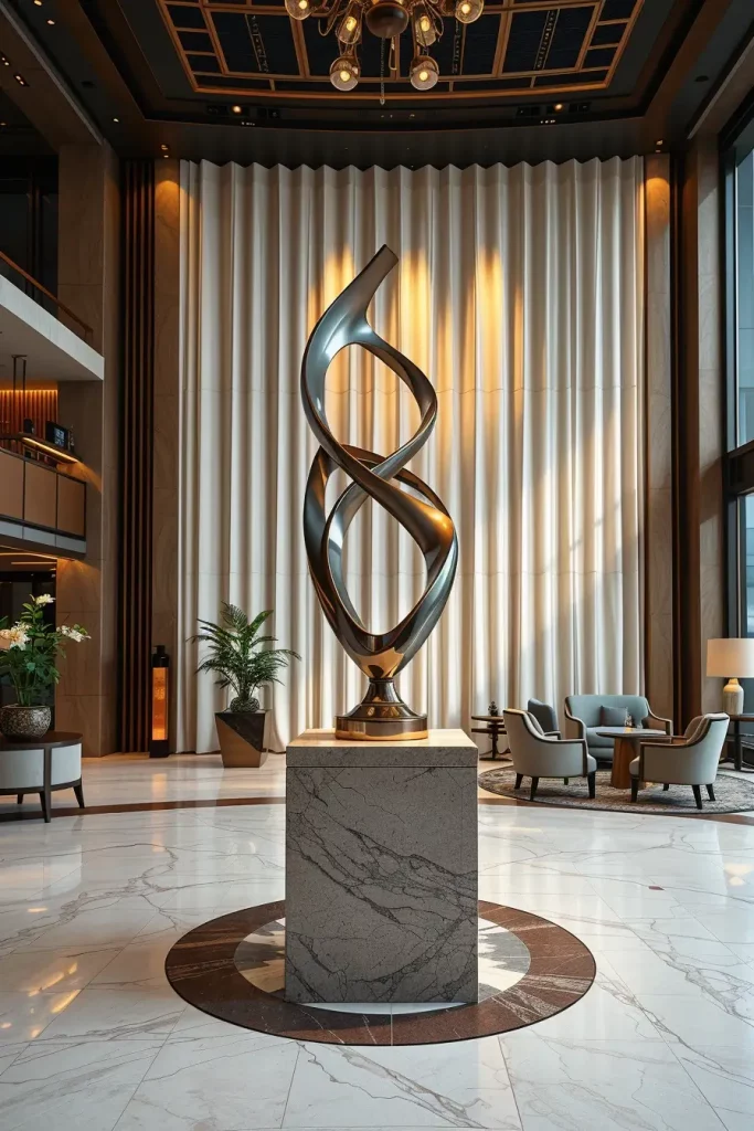 59 Sophisticated Lobby Designs That Define Modern Elegance