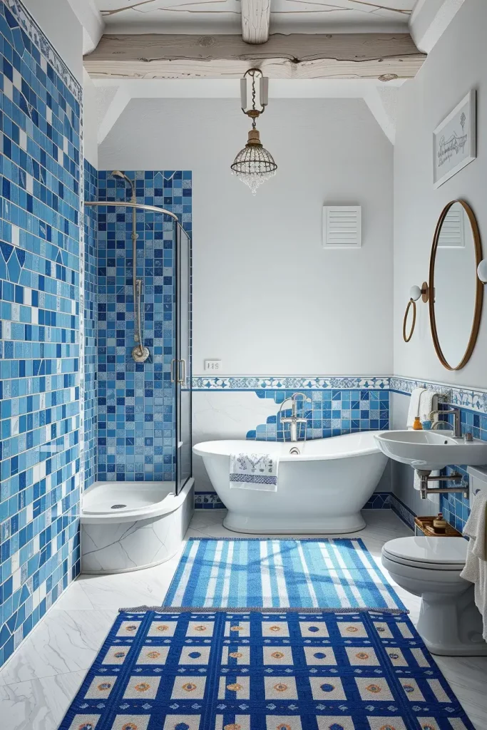 60 Mediterranean Bathroom Ideas to Create a Serene Coastal Oasis