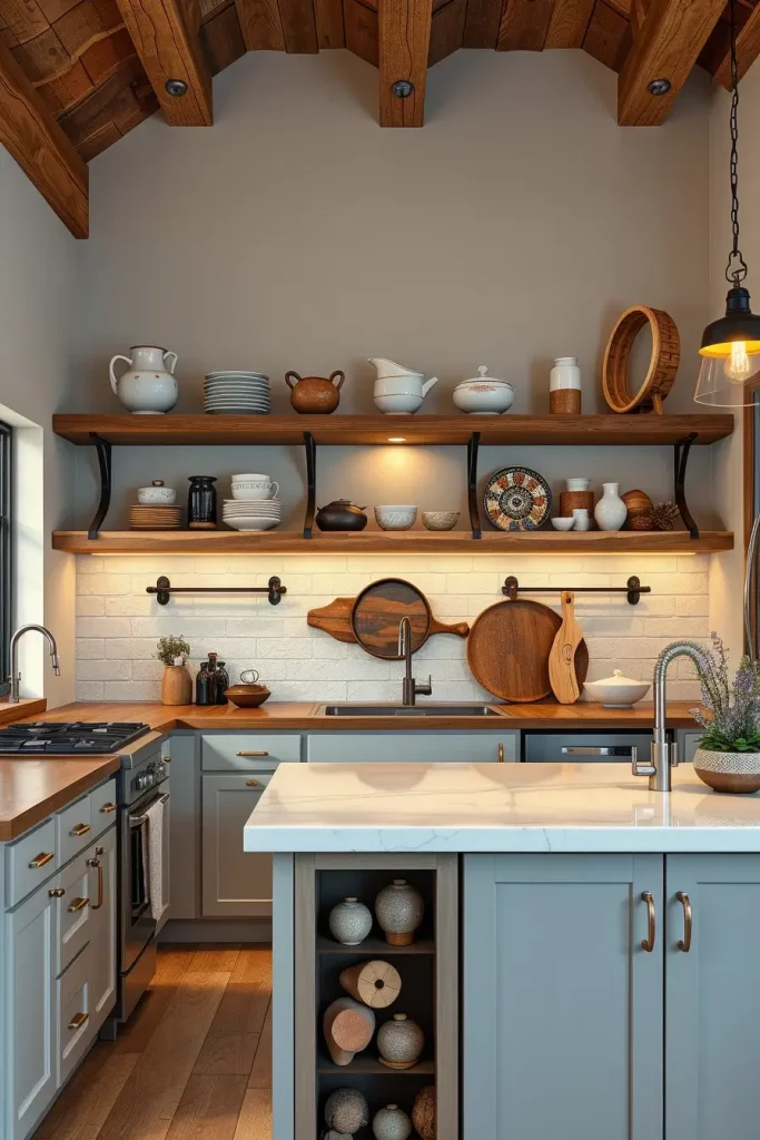 62 Modern Rustic Kitchen Ideas That Blend Charm and Functionality
