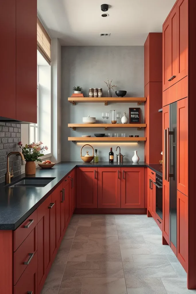 61 Stunning Red Kitchen Cabinets Ideas to Transform Your Space