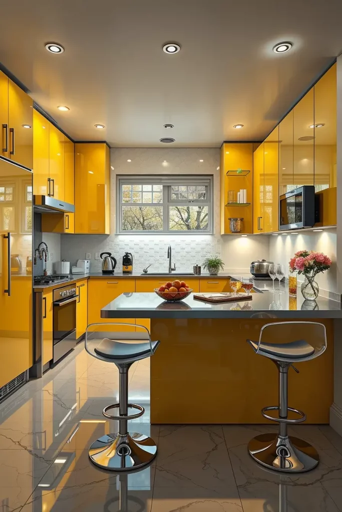 59 Yellow Kitchen Cabinets Ideas to Brighten and Modernize Your Space