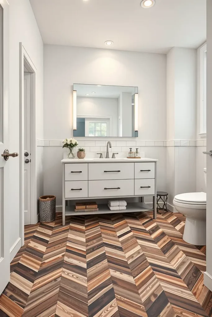 60 Wood Tile Bathroom Ideas for a Modern and Natural Look
