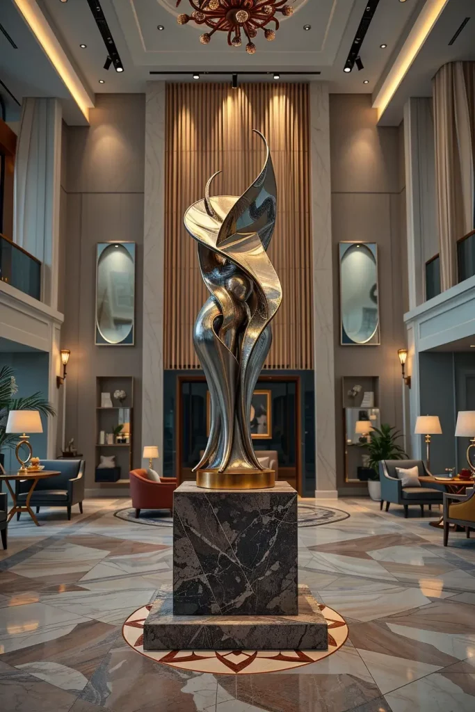 59 Sophisticated Lobby Designs That Define Modern Elegance