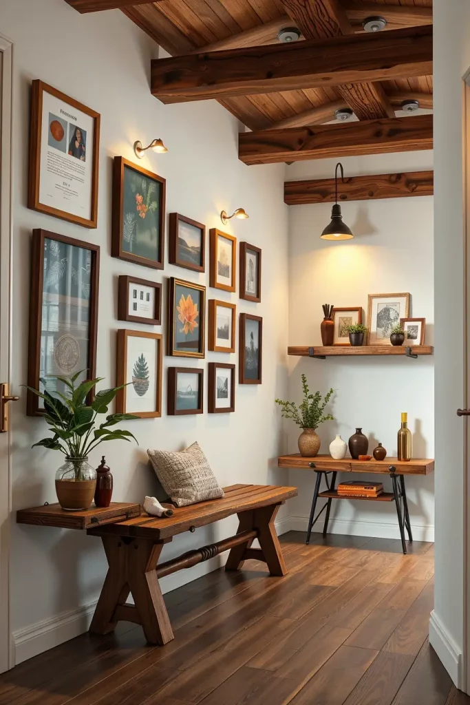 61 Modern Rustic Hallway Ideas to Elevate Your Entryway with Warmth and Style