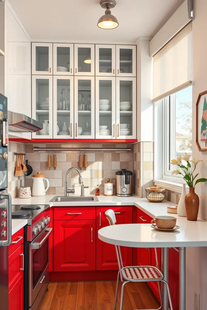 61 Stunning Red Kitchen Cabinets Ideas to Transform Your Space