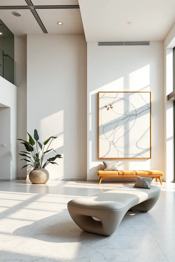 68 Minimalist Lobby Concepts to Elevate Modern Interior Design