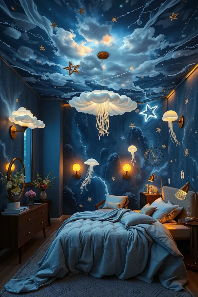 64 Surrealist Ideas for a Modern Bedroom That Feel Like a Dream