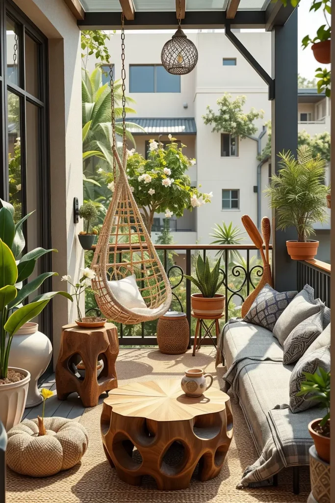61 Bohemian Balcony Decor Ideas to Transform Your Outdoor Space into a Relaxing Oasis