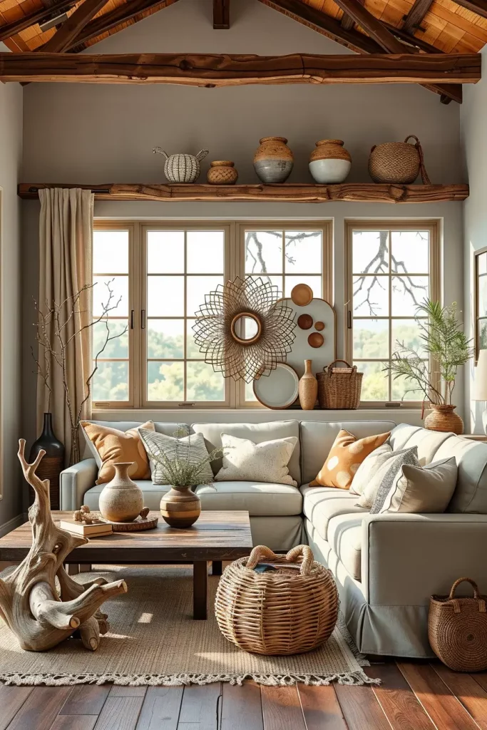63 Modern Rustic Living Room Ideas for a Cozy Yet Contemporary Space