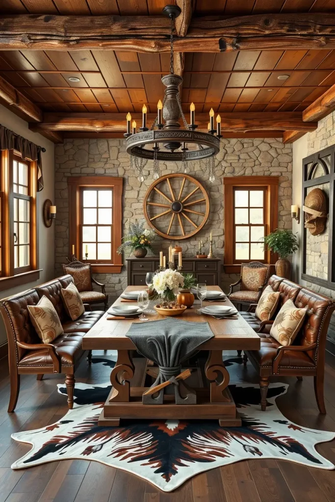 61 Rustic Western Home Decor Ideas to Transform Your Space with Western Charm