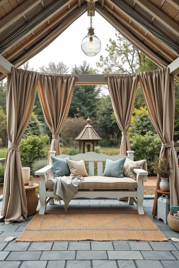 63 Cozy Gazebo Decor Ideas to Transform Your Outdoor Space into a Relaxing Retreat