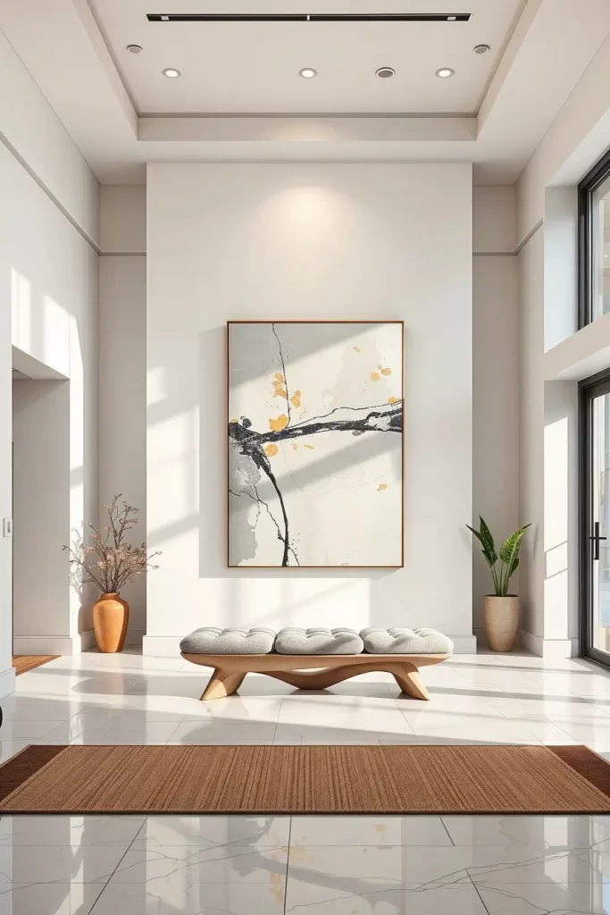 68 Minimalist Lobby Concepts to Elevate Modern Interior Design