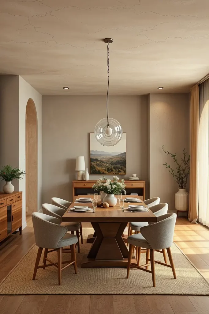 64 Organic Modern Dining Room Ideas for a Natural Yet Stylish Look