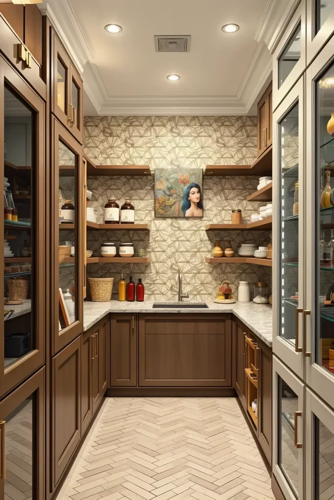 62 Pantry Ideas with Cabinets to Maximize Style and Storage