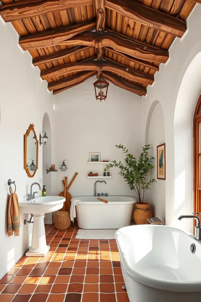 60 Mediterranean Bathroom Ideas to Create a Serene Coastal Oasis