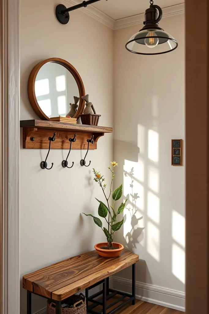 61 Modern Rustic Hallway Ideas to Elevate Your Entryway with Warmth and Style