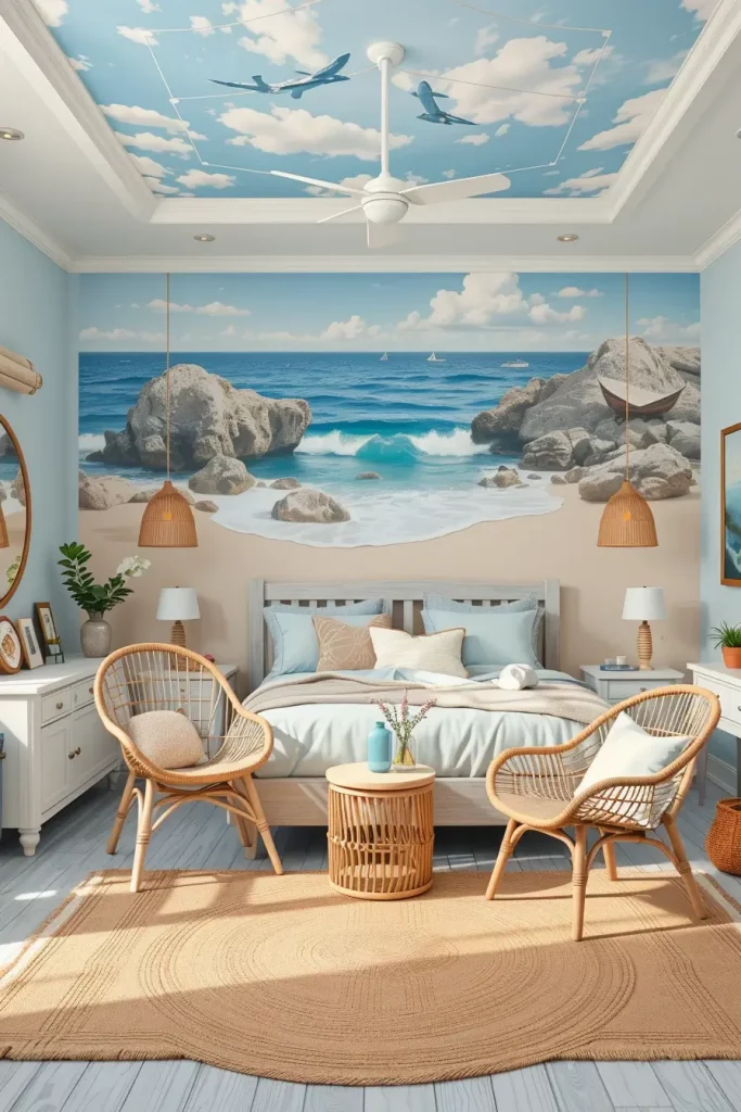 61 DIY Themed Murals on an Accent Wall: Creative Ideas to Personalize Your Space