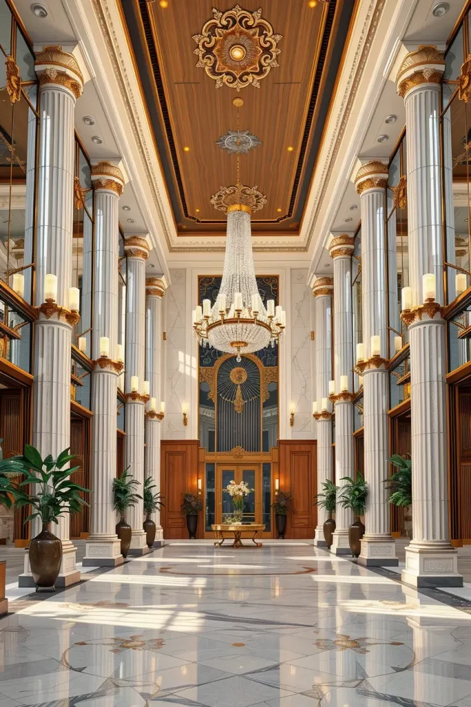 59 Sophisticated Lobby Designs That Define Modern Elegance