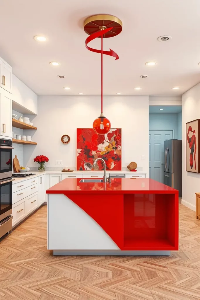 61 Stunning Red Kitchen Cabinets Ideas to Transform Your Space