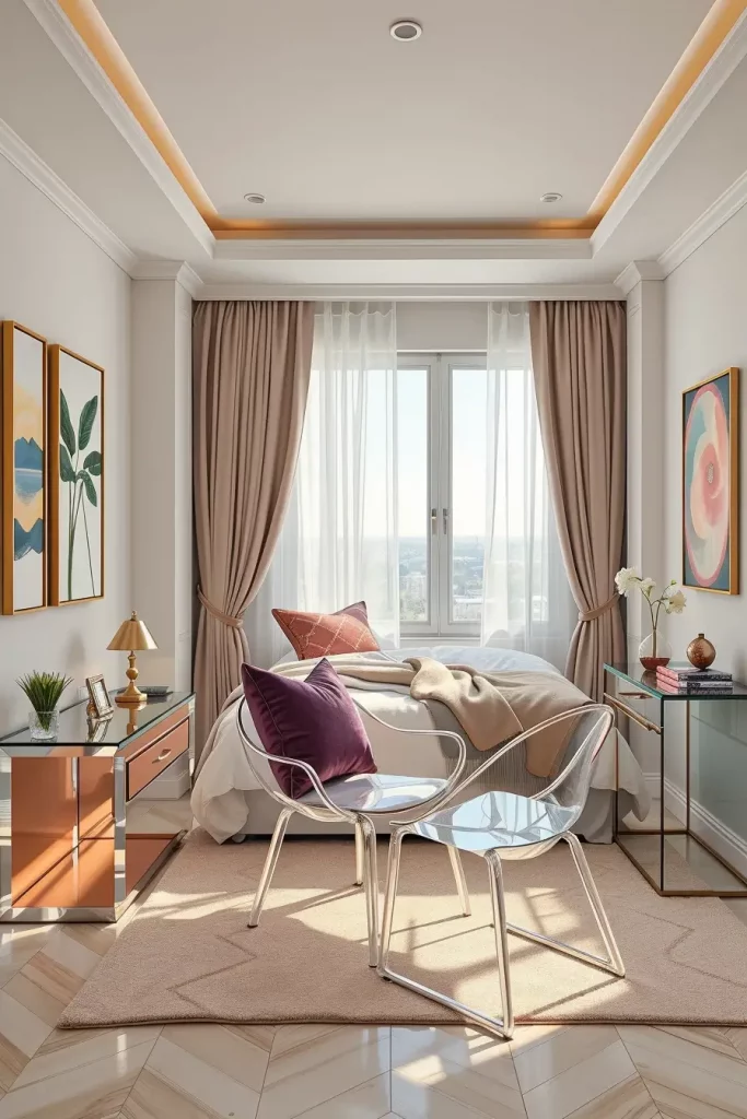 58 Luxury Small Bedroom Decor Ideas to Maximize Elegance in Limited Space