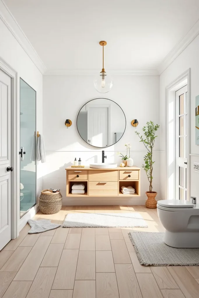 60 Wood Tile Bathroom Ideas for a Modern and Natural Look