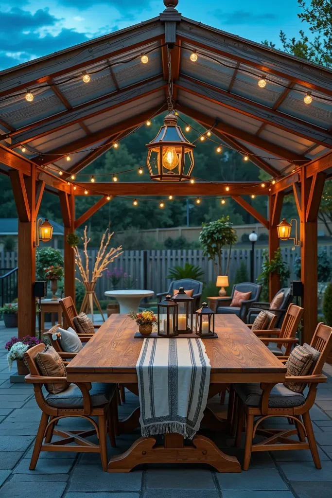 62 Cozy Outdoor Gazebo Ideas to Transform Your Backyard into a Relaxing Retreat