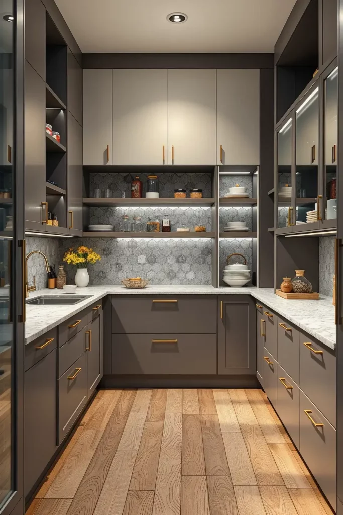 62 Pantry Ideas with Cabinets to Maximize Style and Storage