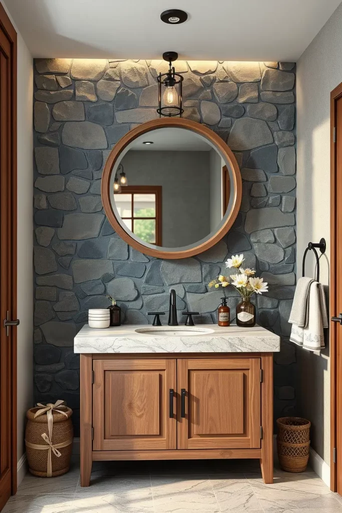 63 Modern Rustic Bathroom Ideas That Blend Comfort and Style