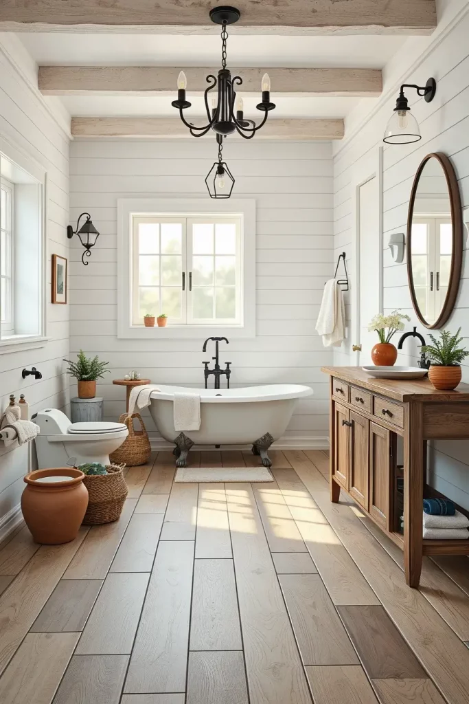 60 Wood Tile Bathroom Ideas for a Modern and Natural Look