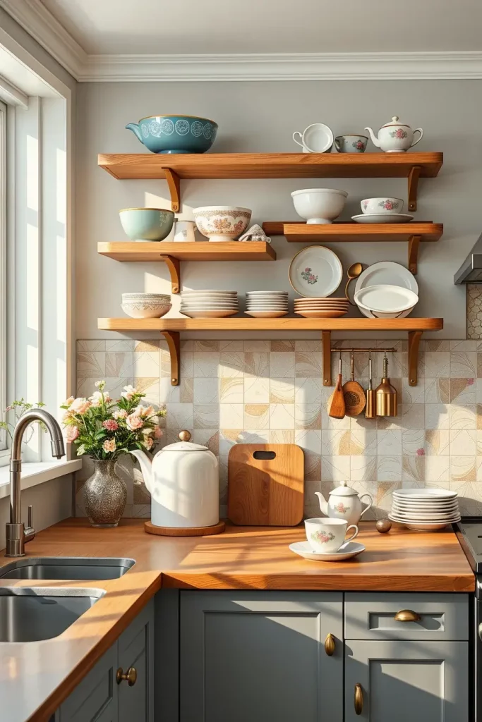 65 Bright Retro Elements in a Modern Kitchen: Add Vintage Charm to a Sleek Space