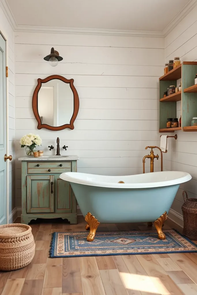 61 Sage and Blue Bathroom Ideas for a Calm and Stylish Space