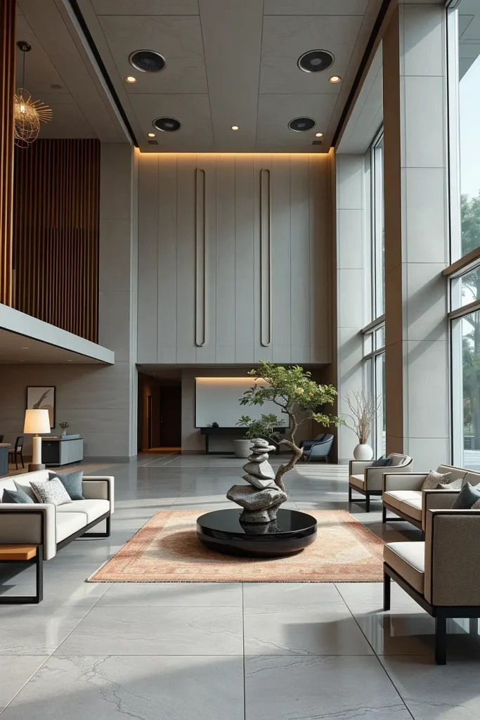59 Sophisticated Lobby Designs That Define Modern Elegance