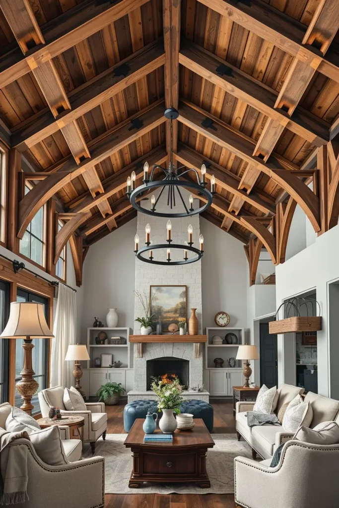 65 Stunning Farmhouse Living Room Ideas to Inspire Cozy and Stylish Spaces