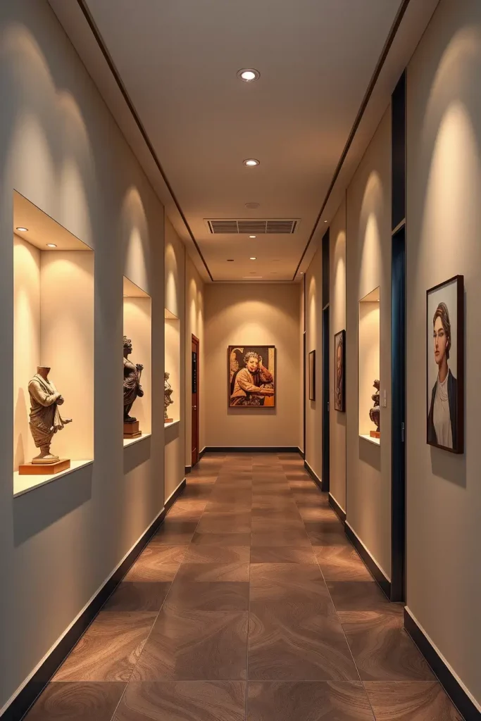 59 Modern Hallway Designs That Transform Transitional Spaces into Stylish Statements