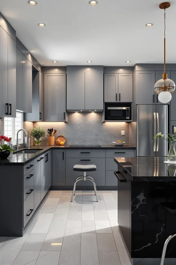 63 Gray Kitchen Cabinets Ideas to Inspire Your Next Kitchen Makeover