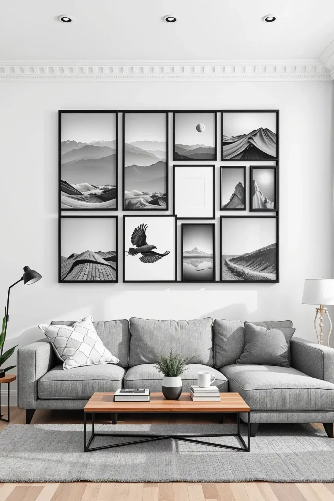 63 Above Sofa Wall Decor Ideas to Elevate Your Living Room Design