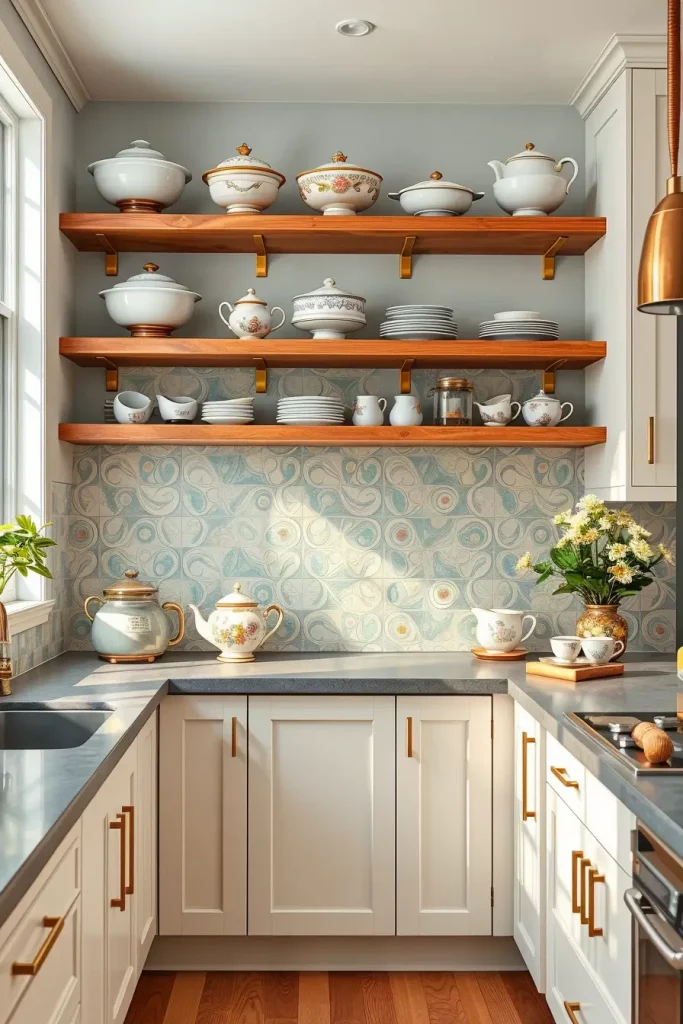 65 Bright Retro Elements in a Modern Kitchen: Add Vintage Charm to a Sleek Space