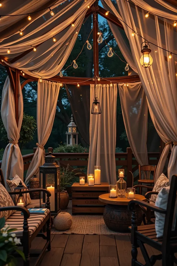 62 Cozy Outdoor Gazebo Ideas to Transform Your Backyard into a Relaxing Retreat