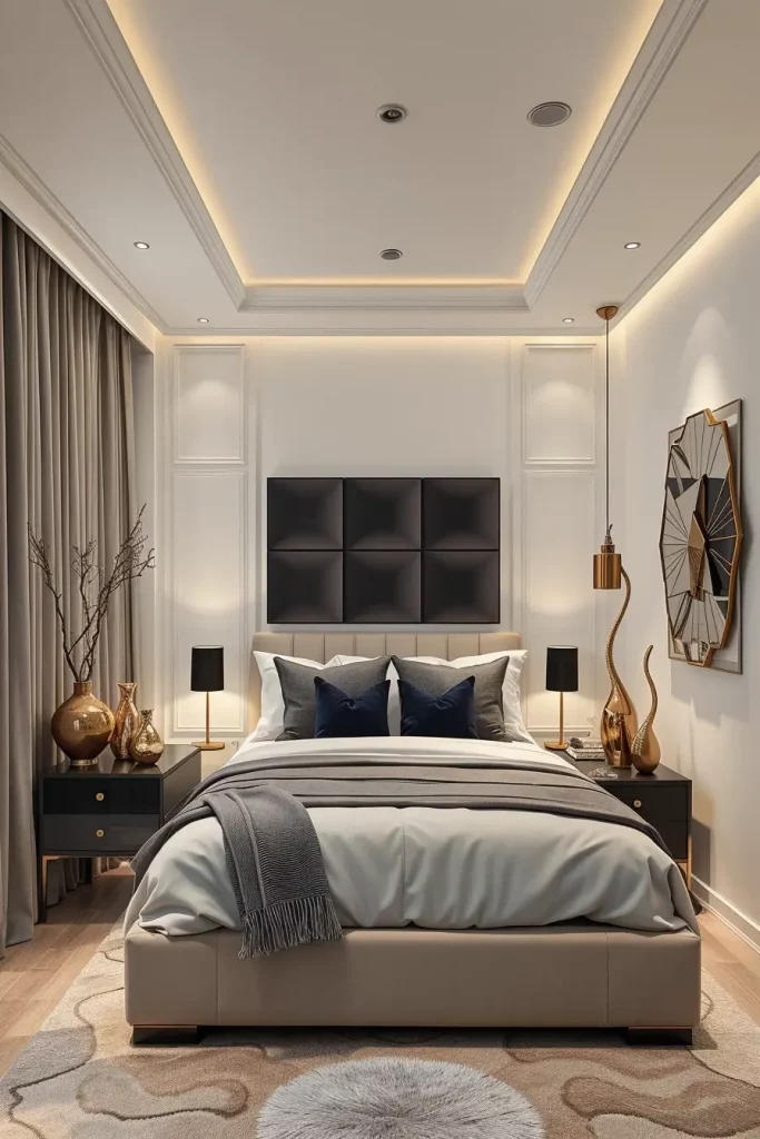 58 Luxury Small Bedroom Decor Ideas to Maximize Elegance in Limited Space