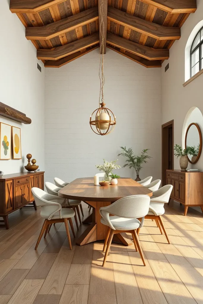 64 Organic Modern Dining Room Ideas for a Natural Yet Stylish Look
