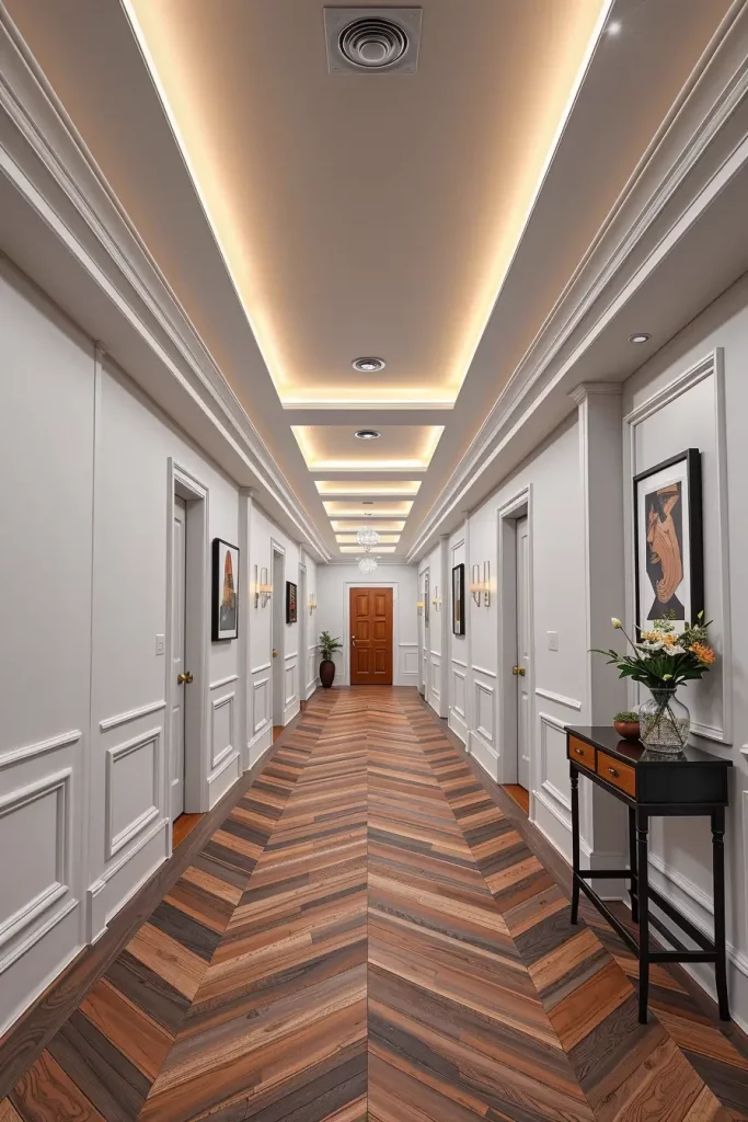 59 Modern Hallway Designs That Transform Transitional Spaces into Stylish Statements