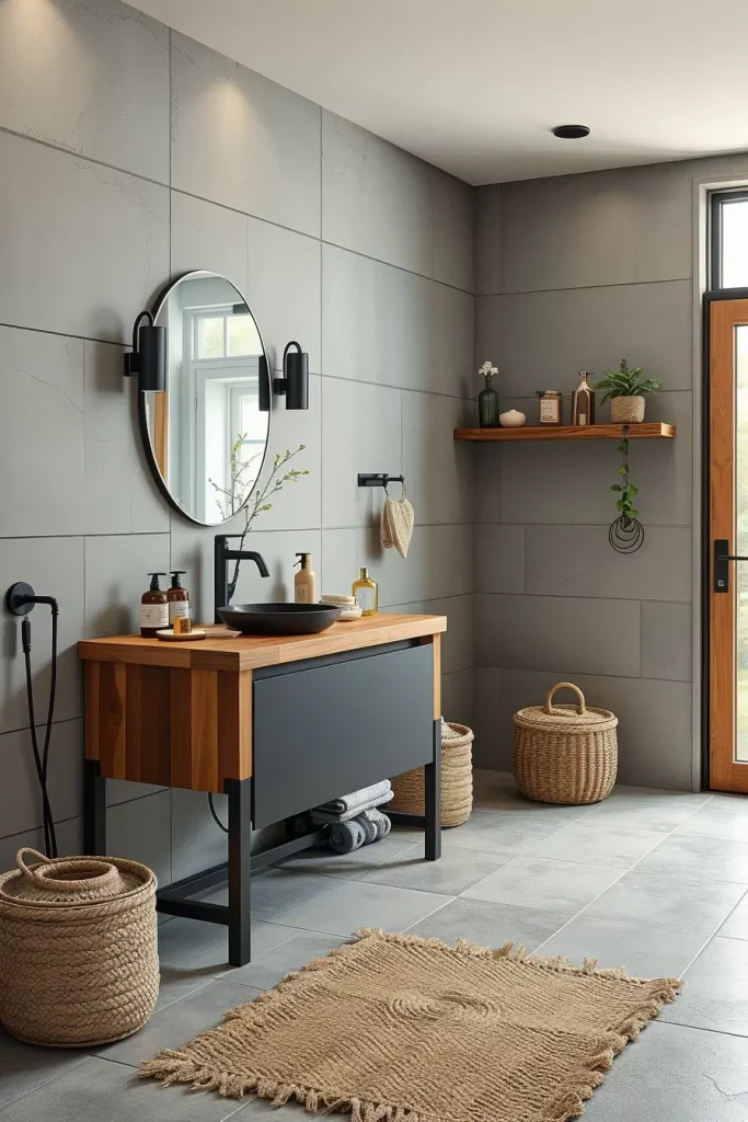 63 Modern Rustic Bathroom Ideas That Blend Comfort and Style
