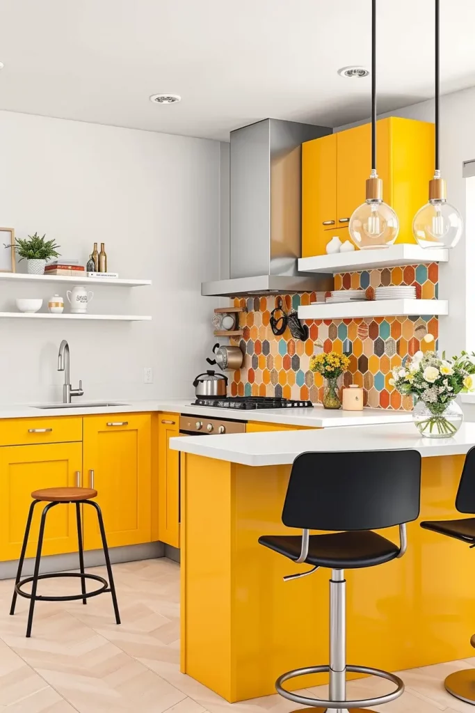 59 Yellow Kitchen Cabinets Ideas to Brighten and Modernize Your Space