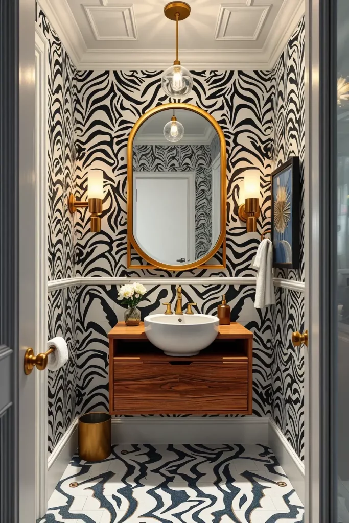 Animal Prints in the Bathroom: 59 Wildly Stylish Decor Ideas for a Bold Interior
