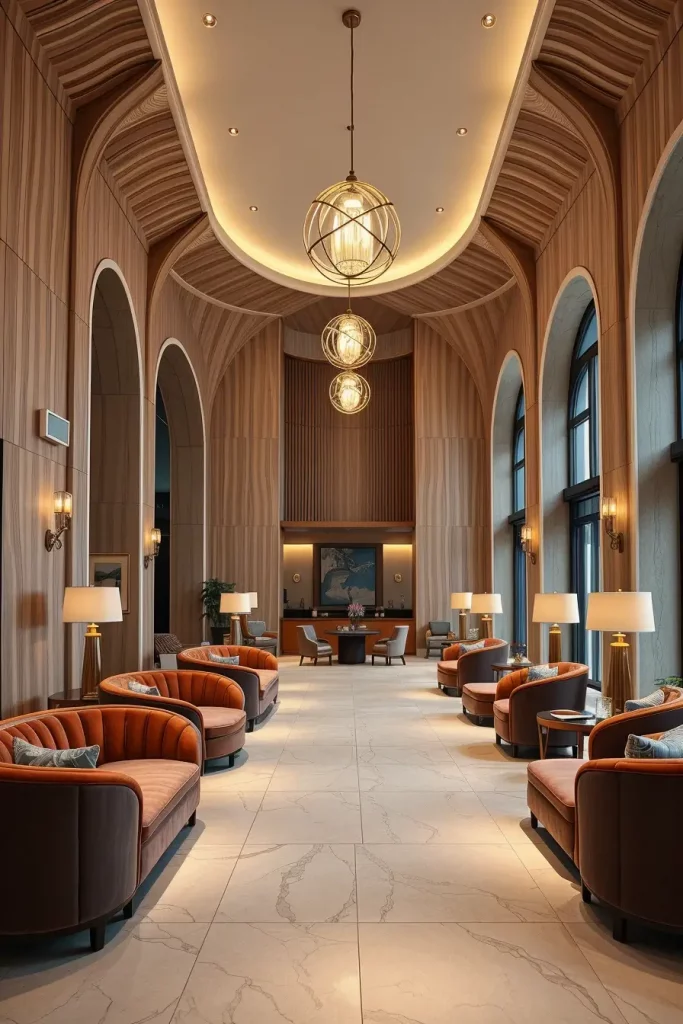 59 Sophisticated Lobby Designs That Define Modern Elegance